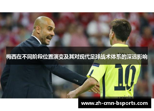 梅西在不同阶段位置演变及其对现代足球战术体系的深远影响